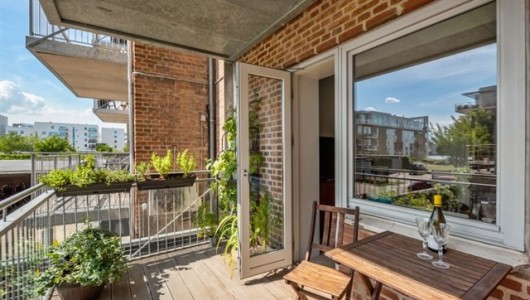 Lejlighed Flot herskabelig 3 værelses lejlighed med udsigt til Limfjorden.