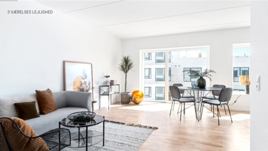 Lejlighed Lautruphøj - 3 værelser