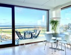 Lejlighed 1 række til Amager Strand. Panoramaudsigt over Øresund. 4. Sal. 200m til Metro. Inkl. Gratis parkeringsplads til bil
