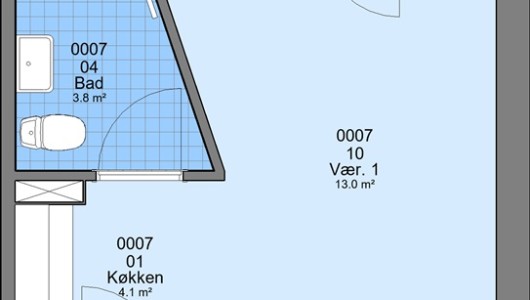 Lejlighed 31 m2 lejlighed på Boyesgade Lejlighed 31 m2 lejlighed på Boyesgade