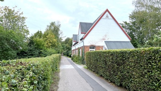 Hus/villa Hyggelig lejlighed i rækkehusformat i hjertet af Ryomgård