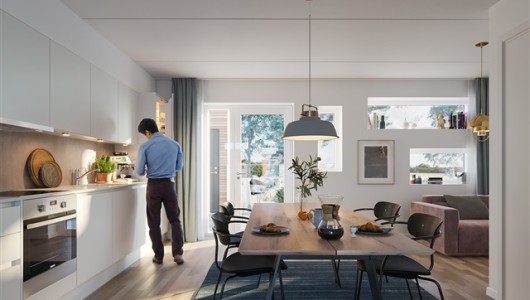 Lejlighed 35 m2 lejlighed på Tulipanhaven Lejlighed 35 m2 lejlighed på Tulipanhaven