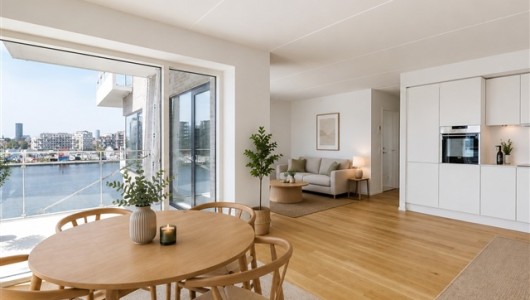 Lejlighed Attraktiv lejlighed med to altaner og udsigt over Københavns Havn