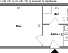 Lejlighed Ungdomsbolig på 35 m2 til 2.552 kr.