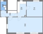 Lejlighed 2 værelses lejlighed på 82 m2
