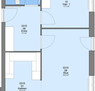 Lejlighed 76 m2 lejlighed på Gartnerpassagen Lejlighed 76 m2 lejlighed på Gartnerpassagen