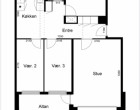 Værelse Fremleje af værelse med adgang til næsten hele lejligheden – 90 m² i Hillerød