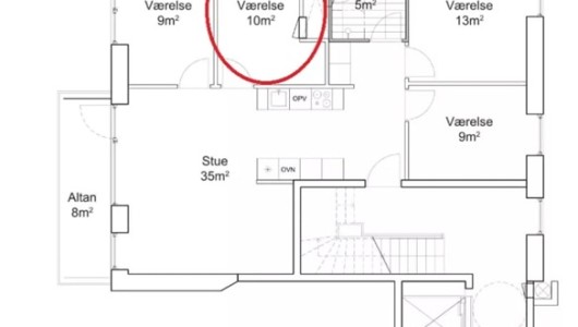 Værelse Room for rent in 5-room shared apartment near Lergravsparken Værelse Room for rent in 5-room shared apartment near Lergravsparken