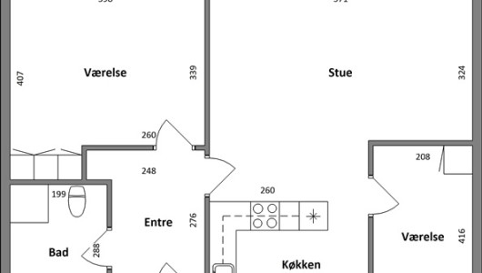 Lejlighed Thyrasvej, 79 m2, 3 værelser, 8.165 kr. Lejlighed Thyrasvej, 79 m2, 3 værelser, 8.165 kr.