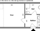 Lejlighed Ungdomsbolig på 35 m2 til 2.552 kr.