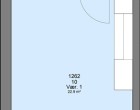 Værelse 1 værelse på 43 m2