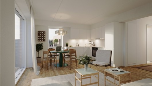 Lejlighed 70 m2 lejlighed med altan/terrasse