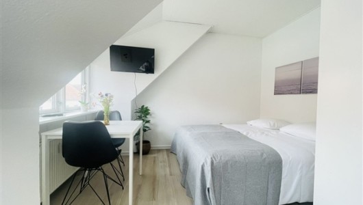 Lejlighed Charmerende taglejlighed i Overgade