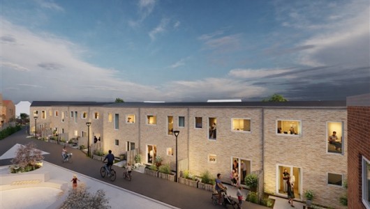 Hus/villa Indbydende nybygget rækkehus i Overlund – moderne komfort og masser af lys Hus/villa Indbydende nybygget rækkehus i Overlund – moderne komfort og masser af lys