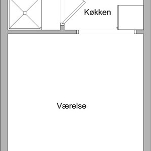 Lejlighed 1 værelses, Ravnemøllevej Lejlighed 1 værelses, Ravnemøllevej