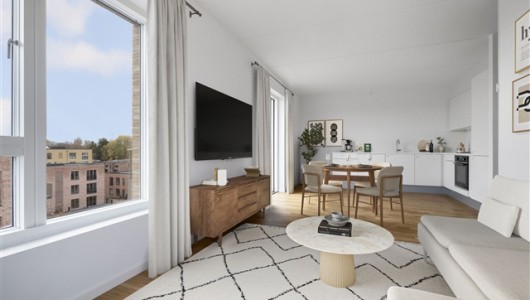 Lejlighed Fyrren, 52 m2, 2 værelser, 8.850 kr. Lejlighed Fyrren, 52 m2, 2 værelser, 8.850 kr.