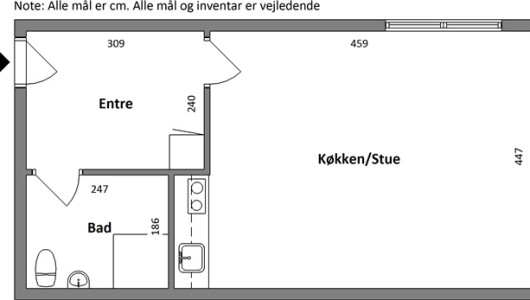 Lejlighed Lejlighed på Houmannsgade i Horsens Lejlighed Lejlighed på Houmannsgade i Horsens