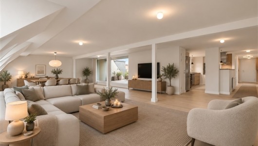 Lejlighed Sjælden penthouse på Østerbro med stor tagterrasse og fem værelser Lejlighed Sjælden penthouse på Østerbro med stor tagterrasse og fem værelser